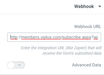Webhook viplus