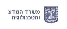 לוגו משרד המדע והטכנולוגיה